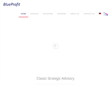 Tablet Screenshot of blueprofit.com